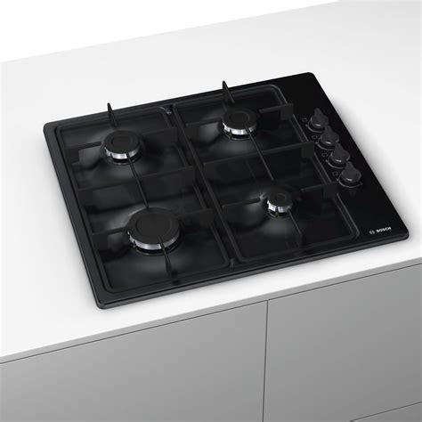 black bosch gas hob